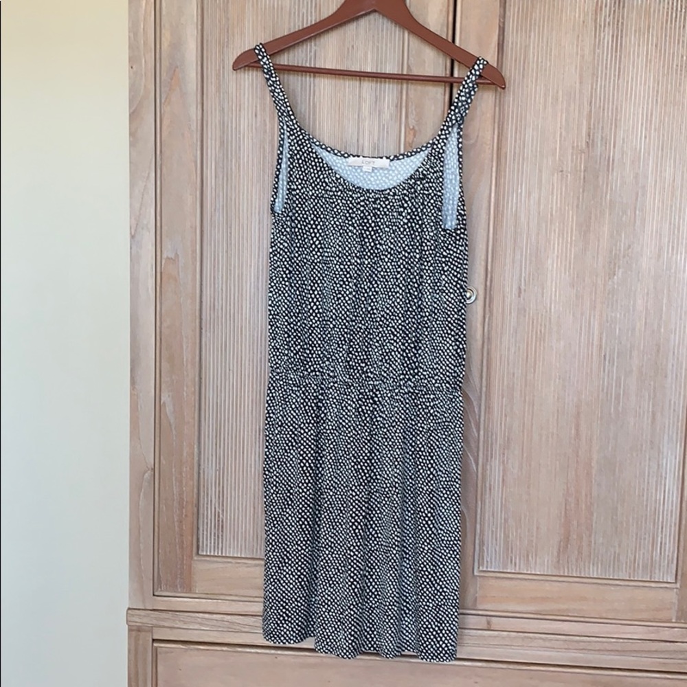 NWOT Loft Flowy, Geoprint Knit Dress, M